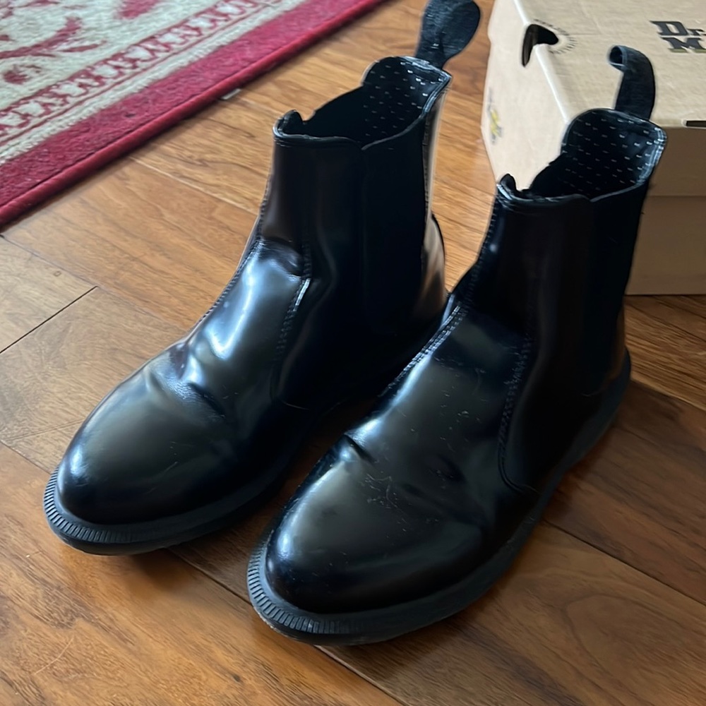 Doc Martens Flora black boots UK 5
